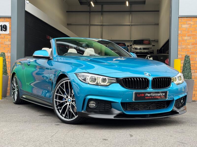 BMW 4 SERIES 2.0 420d M Sport Convertible 2dr Diesel Auto Euro 6 (s/s) (190 ps) (2017/67)