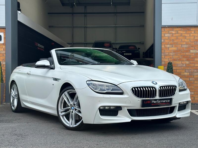 BMW 6 SERIES 3.0 640d M Sport Convertible 2dr Diesel Auto Euro 6 (s/s) (313 ps) (2016/65)